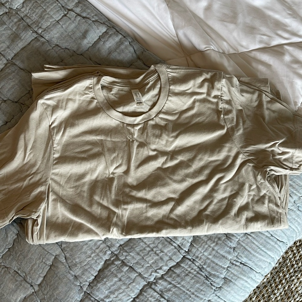 Bella canvas tshirt Heather dust